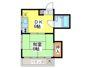 渡辺ビル【3階】の間取り