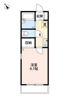 ジョイクレア【2階】の間取り