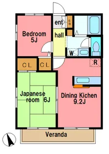 エソールメゾン【2階】の間取り