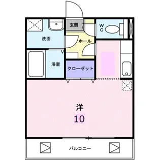 カーサ・セレッソ【2階】の間取り