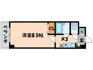 APEX FLAT R【6階】の間取り