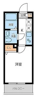 CITY SPIRE西新宿【1階】の間取り