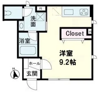 マイ レジデンスII【1階】の間取り