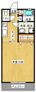 セピアコート【1階】の間取り
