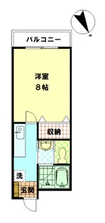 エステートII【1階】の間取り