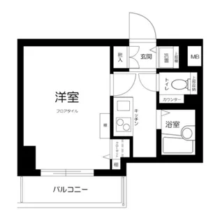 トーシンフェニックス高円寺南【2階】の間取り