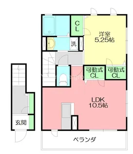 センチュリーハイムV【2階】の間取り