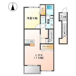 フィオーレ【2階】の間取り