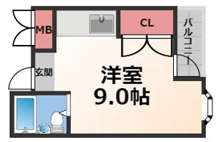 ナカダハウス【2階】の間取り
