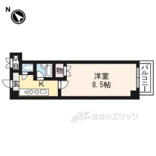 アートプラザ野路【2階】の間取り