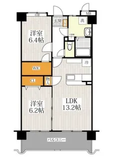 アドミラーブル【4階】の間取り