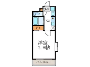 ルミネ四季彩館【1階】の間取り