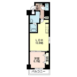 ロイヤルハウス日本橋【5階】の間取り