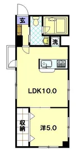 生和ビル【4階】の間取り