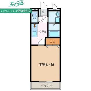 パールハウスII【1階】の間取り