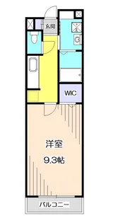 クラリス【2階】の間取り