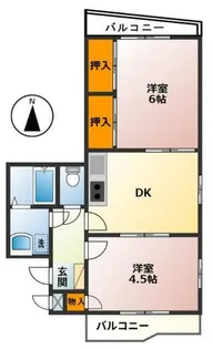 プレセントM【4階】の間取り
