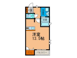 メゾン花水木【2階】の間取り