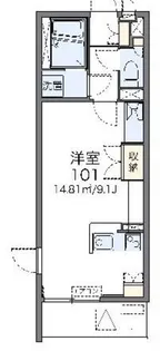 レオネクスト江原【3階】の間取り