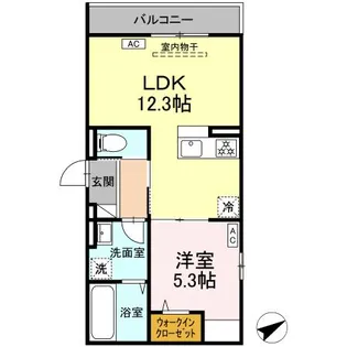 Onnela 海老名【2階】の間取り