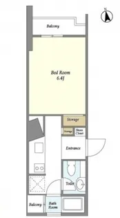 コートブランシェAP【6階】の間取り