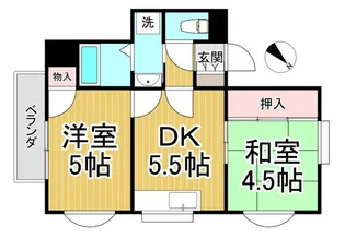 COZY西宮【2階】の間取り