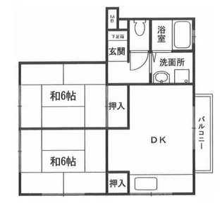 ヴァンベール土山【2階】の間取り