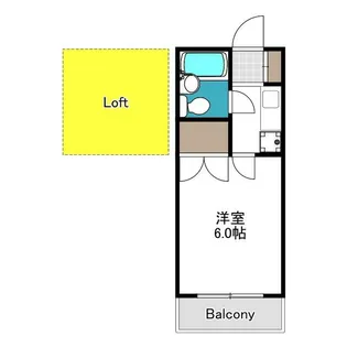 ソユーズ【2階】の間取り