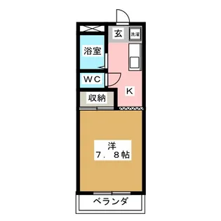 レイクサイドヴィラ【1階】の間取り