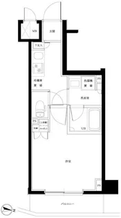ルーブル横濱南太田【2階】の間取り