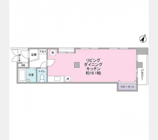 プチ・メゾン雪ケ谷【3階】の間取り