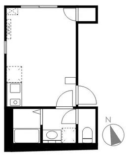 Volare da Kanamecho【5階】の間取り