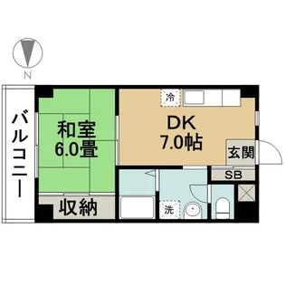 第2佐竹ビル【2階】の間取り