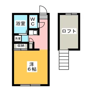 ハイツノグチ【2階】の間取り