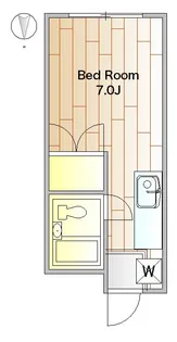 ハイムタナベ【1階】の間取り
