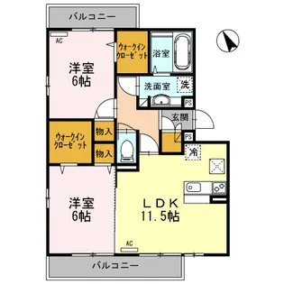 Elysion west【3階】の間取り