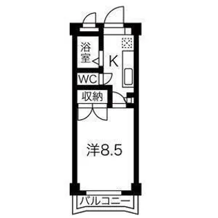 コーポ878富沢【2階】の間取り