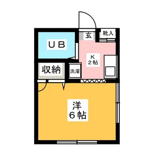 メゾン・ド・クレール【2階】の間取り