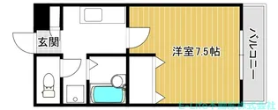 プラッツ・S・月出【2階】の間取り