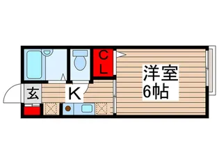 レジデンス【2階】の間取り