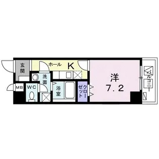 ステラフィッサ2465【5階】の間取り