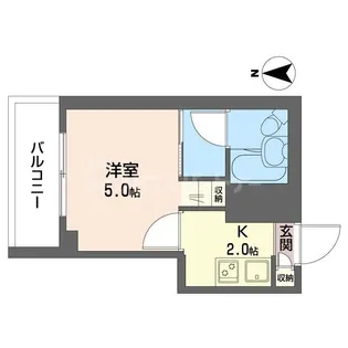 ビスタリエ南花畑【3階】の間取り