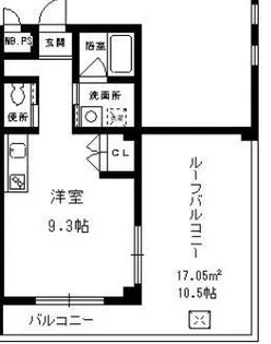 リリーセノラ【3階】の間取り