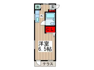篠木ハウス【1階】の間取り