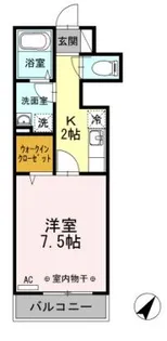 マウントサイド【3階】の間取り