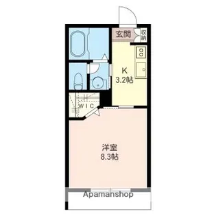 フルール【2階】の間取り