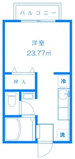 ハイライズ菊名【1階】の間取り