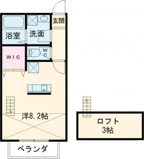 アリス横塚【2階】の間取り