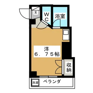 シューハイツ【2階】の間取り