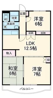 シャルマン5【5階】の間取り